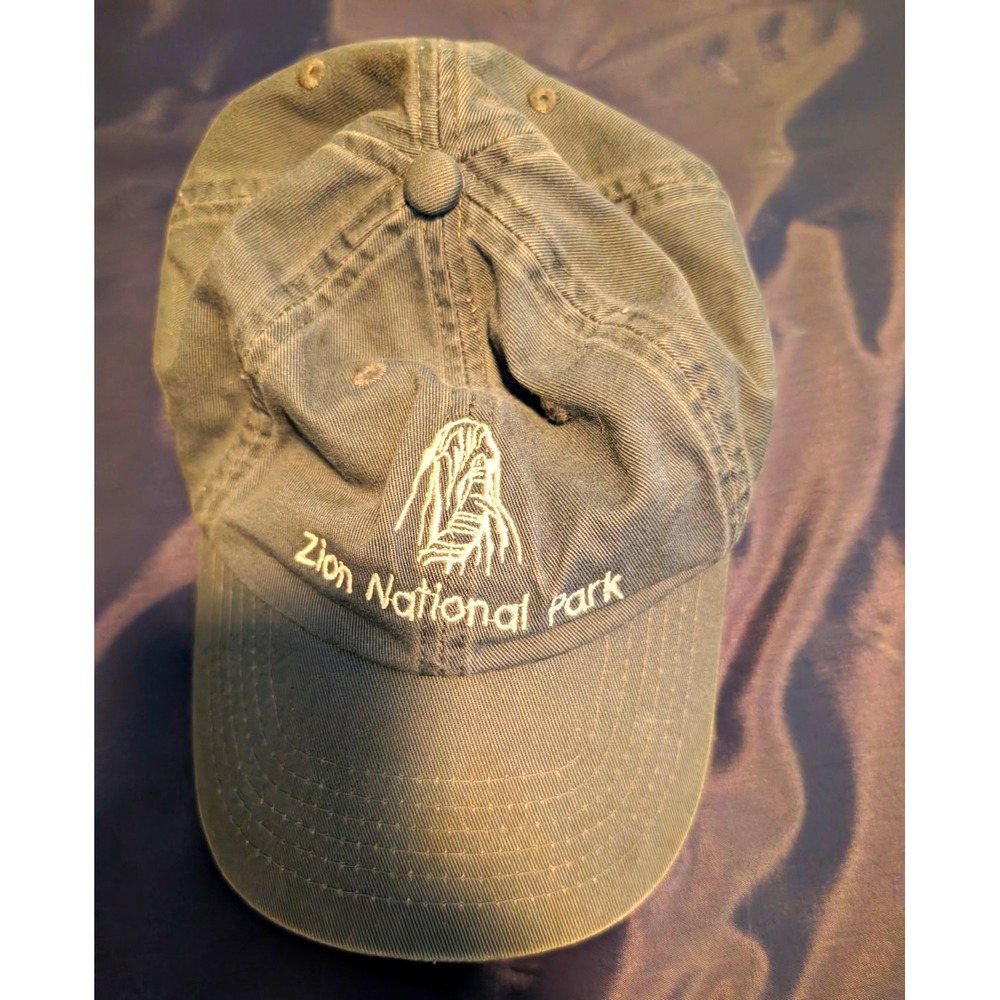 Royal Resortwear Zion National Park Hat Mens One Size Gray Adjustable Baseball